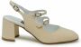 Carel Beige Lakleren Ballet Pumps Beige Dames - Thumbnail 1