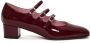 Carel Bordeaux Patent Pump met Drie Bandjes - Thumbnail 1