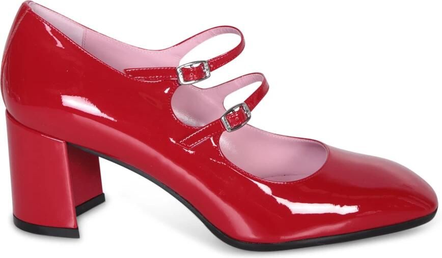 Carel Alice Mary Jane Patentleren Schoenen Red Dames - Foto 3