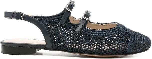 Carel Geweven Ballerina met Gespsluiting