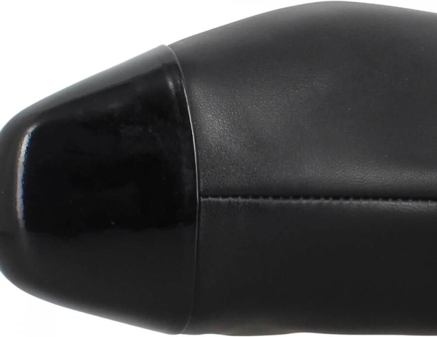 Carel Zwarte leren enkellaars met glanzende afwerking Black Dames - Foto 2