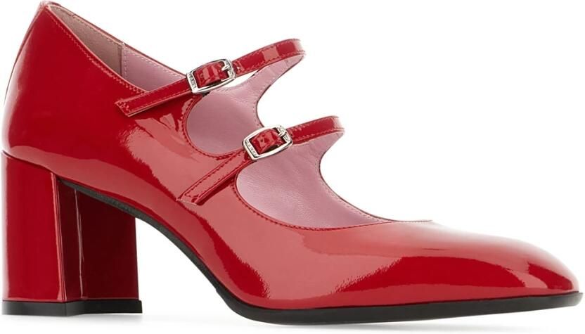 Carel Alice Mary Jane Patentleren Schoenen Red Dames - Foto 2