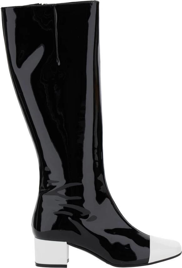 Carel Zwarte Laarzen Malaga Stijl Black Dames