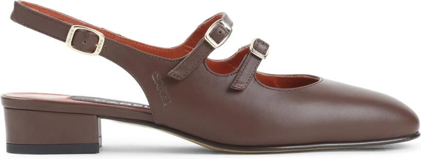 Carel Peche Calf Sling Back Pumps