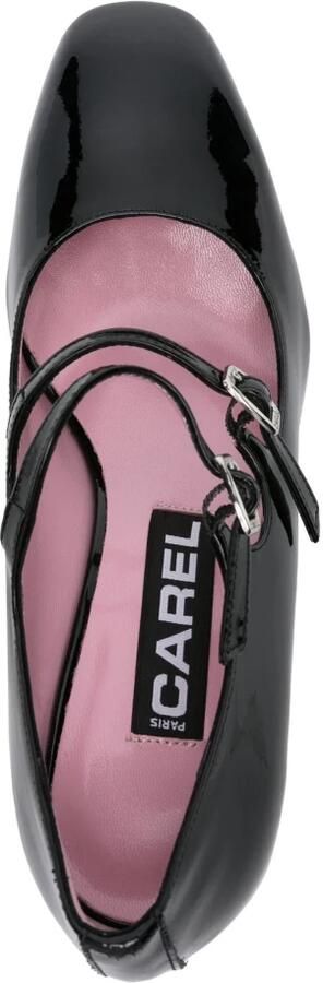 Carel Zwarte Lakleren Mary Jane Schoenen - Foto 3