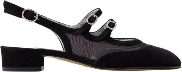 Carel Flat Sandals Zwart Dames