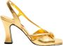 Carel Hoge hiel sandalen Yellow Dames - Thumbnail 1