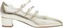 Carel Kina triple -riem gelamineerde lederen pompen White Dames - Thumbnail 6