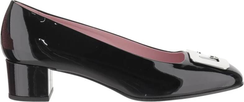 Carel Lakleren Vierkante Neus Pumps