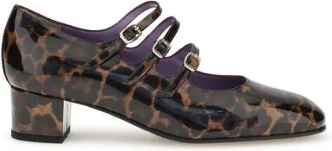 Carel Leopard Print Mary Jane Pumps