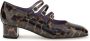 Carel Leopard Print Mary Jane Pumps - Thumbnail 1