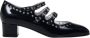 Carel Paris Hoge hakken Shiny Leather Slingback With Studs in zwart - Thumbnail 10