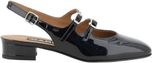 Carel Zwarte Mary Jane Patentleren Schoenen Black Dames