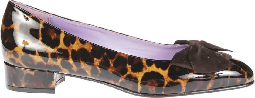 Carel Luipaard Suède Loafers