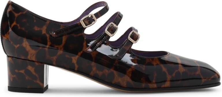 Carel Luipaardpatentleren Mary Jane Pumps