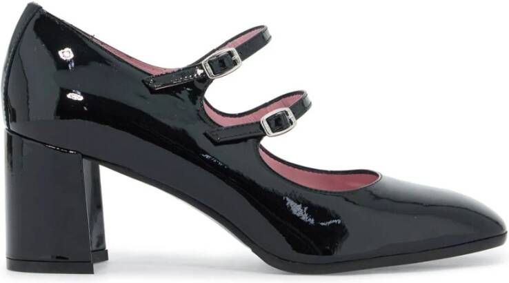 Carel Mary Jane Schoenen van Lakleer Black Dames