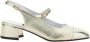 Carel Metallic Slingback Pumps in Lakleer Gray Dames - Thumbnail 1