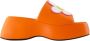 Carel Oranje Leren Bloemsandalen - Thumbnail 1