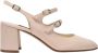 Carel Parijse Stijl Beige Lakleren Pumps Beige Dames - Thumbnail 1