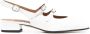 Carel Witte Lakleren Pantoffels White Dames - Thumbnail 1