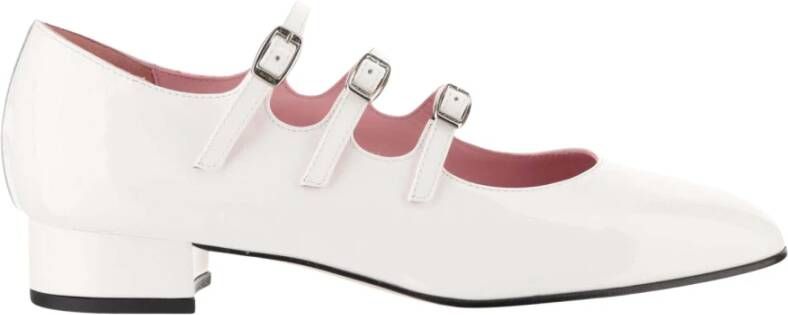 Carel Patentleren Ariana Mary Jane Schoenen White Dames