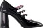 Carel Zwarte Patent Mary Jane Schoenen Black Dames - Thumbnail 1