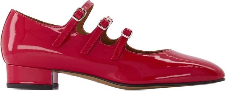 Carel Paris Hoge hakken 1952 With Heel Red in rood - Foto 1