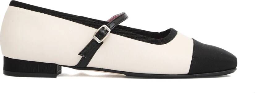 Carel Witte Leren Ballerina's voor Stijlvol Dragen