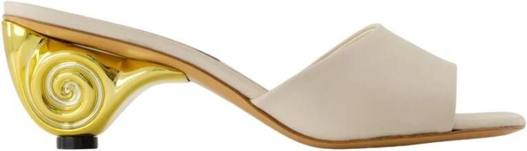Carel Witte Leren Sandalen Naiade Stijl