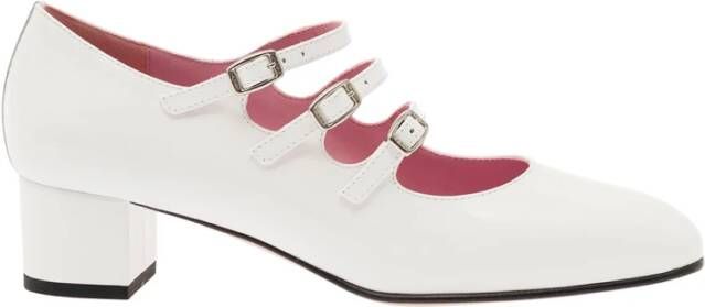 Carel Patentleren Ariana Mary Jane Schoenen White Dames