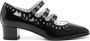 Carel Paris Hoge hakken Shiny Leather Slingback With Studs in zwart - Thumbnail 14