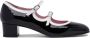 Carel Elegante leren pumps met verstelbare bandjes Black Dames - Thumbnail 1