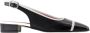 Carel Zwarte Leren Sandalen Elisa Stijl - Thumbnail 1