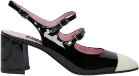 Carel Zwart Wit Papaya Hoge Hak Sandalen Black Dames
