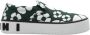 Marni Florale Slip-On Sneakers met Logo Patch Multicolor Heren - Thumbnail 1