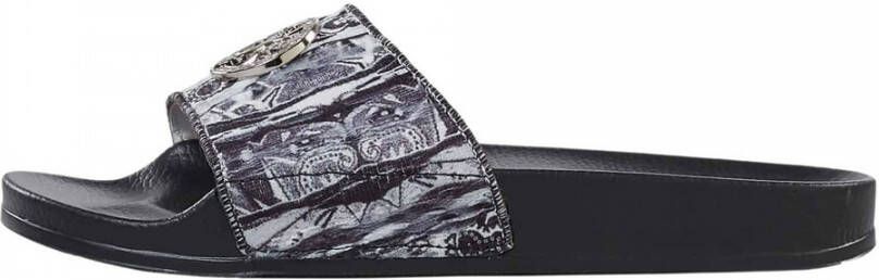 Carlo colucci Gebreide Slide Sandaal Dal Zot Black Heren - Foto 2