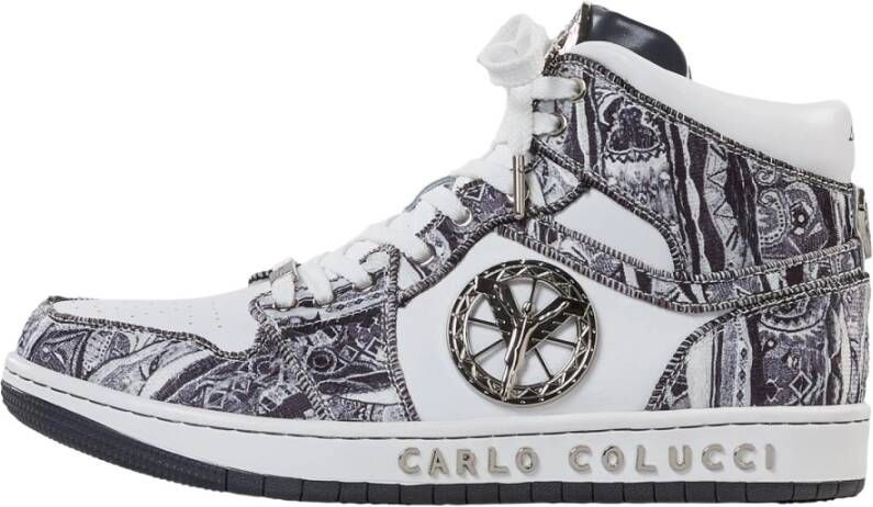 Carlo Colucci High-Strick Sneaker Dal Ri Uniek Artistiek Ontwerp