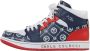 Carlo colucci Unieke High Sneaker Dal Maso Multicolor Unisex - Thumbnail 1