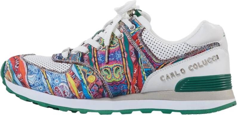 Carlo colucci Unieke Gebreide Sneaker Multicolor Unisex