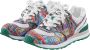 Carlo colucci Unieke Gebreide Sneaker Multicolor Unisex - Thumbnail 1