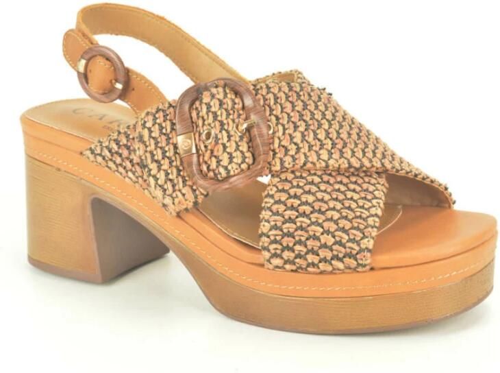 Carmela KruisSand Sandalen met Hoge Hak
