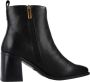 Carmela Elegant Heeled Boots Black Dames - Thumbnail 2