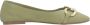 Carmela Stijlvolle Ballerina Schoenen Green Dames - Thumbnail 2