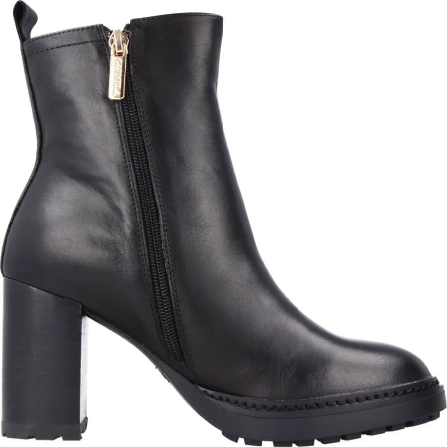 Carmela Stijlvolle Heeled Boots Black Dames