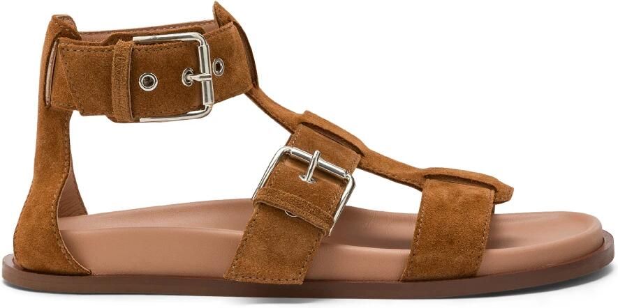 Car s Platte Gladiator Sandaal