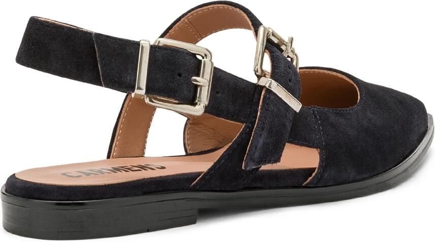 Car s Pointed Suede Slingback Ballerina - Foto 2