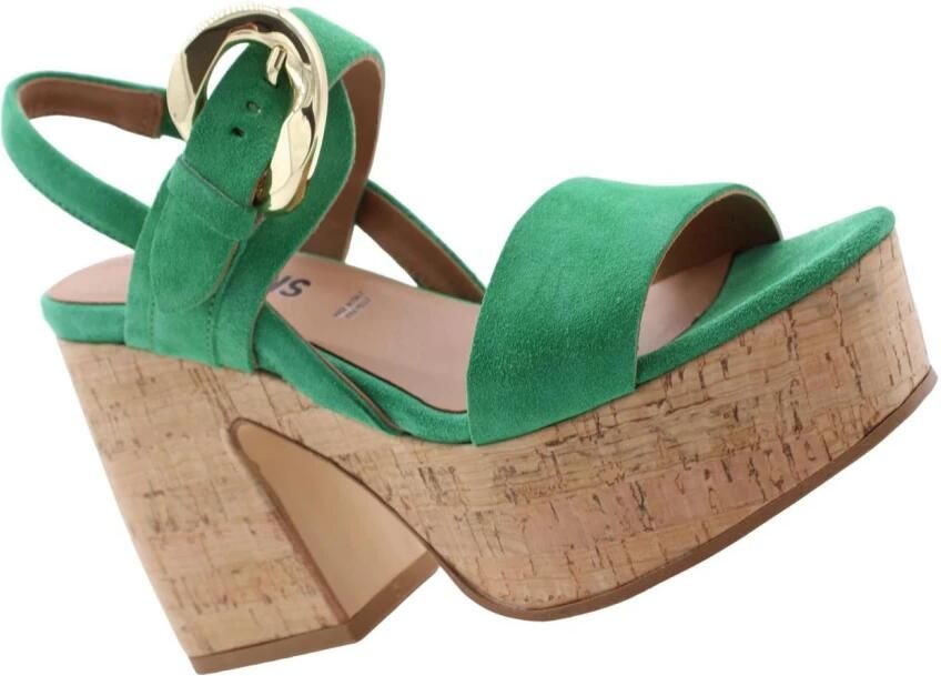 Carmens Schoenen Groen Vrouwen - Foto 6