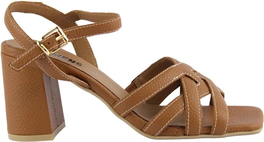 Car s Sandalo Martellato Cuoio