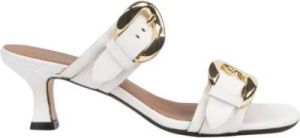 Carmens Heeled Mules Wit Dames