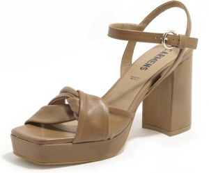 Carmens High Heel Sandals Bruin Dames